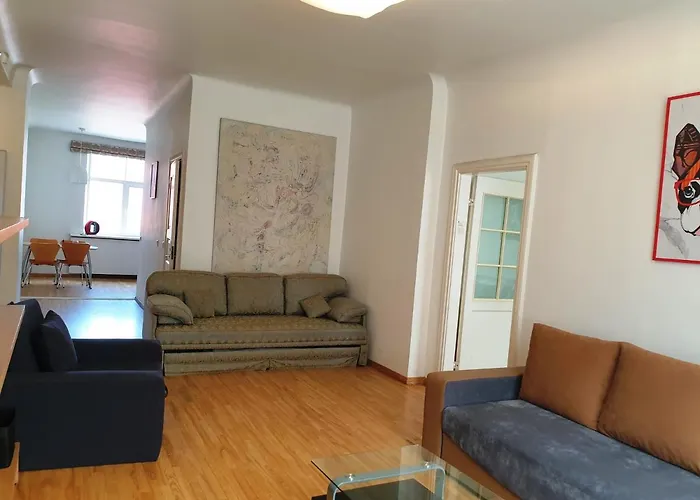 Apartment, Town Hall View With Parking 아파트 리가